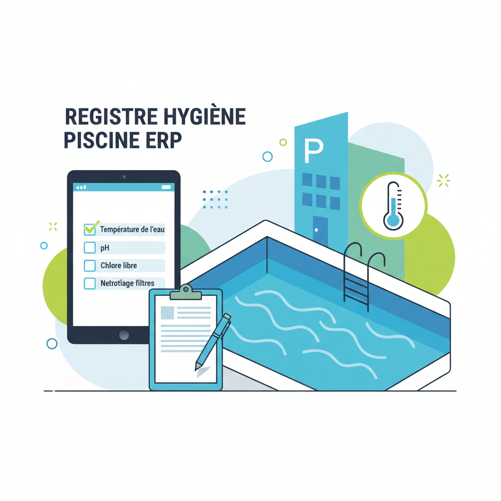 registre hygiène piscine ERP